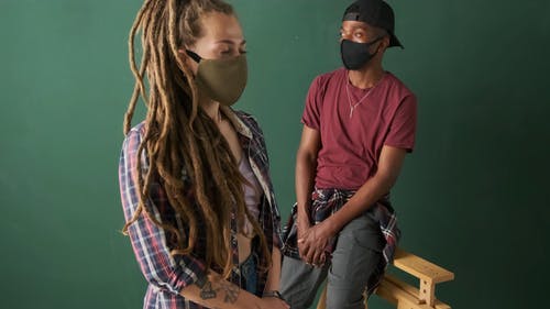 有关个人保护设备, 冠状病毒, 口罩的免费素材视频