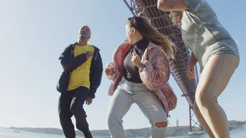 有关低角度拍摄, 嘻哈, 在海边的免费素材视频