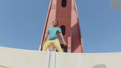 有关低角度拍摄, 晴天, 舞蹈动作的免费素材视频