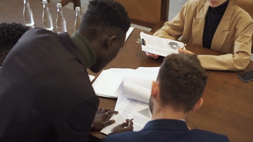 有关人,商人,商量的免费素材视频