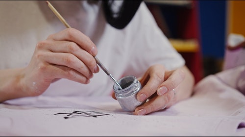 有关人,刷子,创作的的免费素材视频