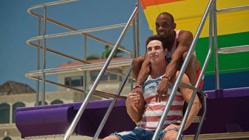 有关一对, 同志, 坐的免费素材视频