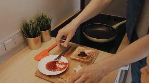 有关孩子, 心形, 早餐的免费素材视频