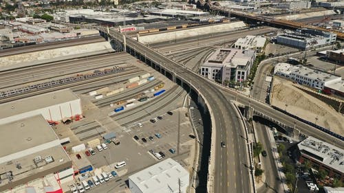 有关城市, 洛杉矶, 空中镜头的免费素材视频
