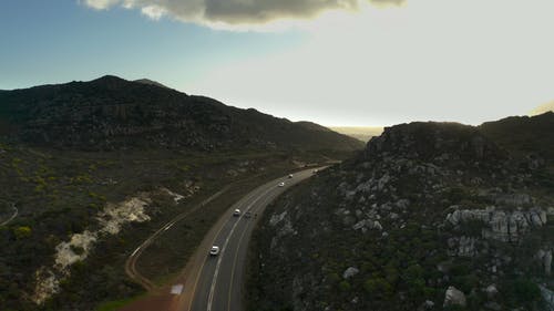 有关山, 山谷, 弧线的免费素材视频