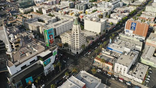 有关十字路口, 城市, 户外的免费素材视频