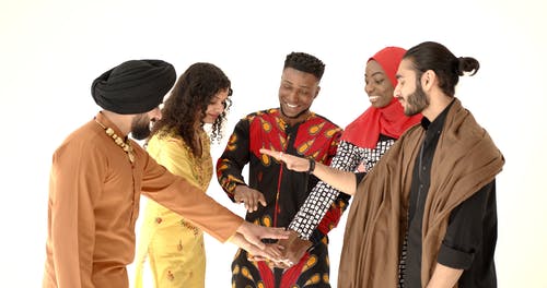 有关不一样, 传统服装, 友谊的免费素材视频