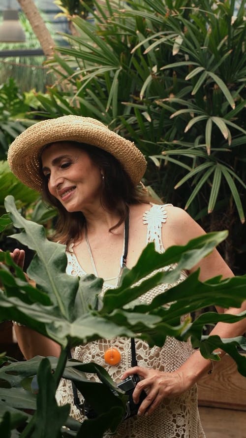 有关垂直视频, 帽子, 正在拍照的免费素材视频