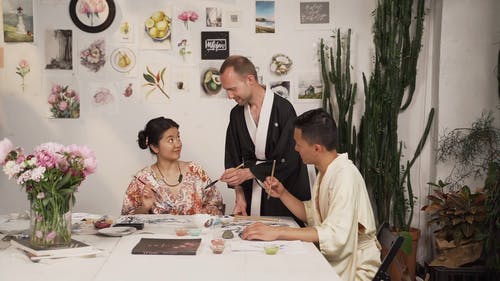 有关一对, 一起, 和服的免费素材视频