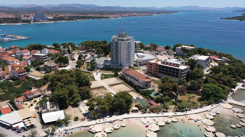 有关vodice, 亚得里亚海, 克罗地亚的免费素材视频