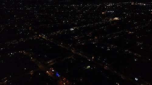 有关城市, 城市的灯光, 晚上的免费素材视频