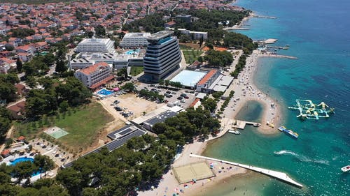 有关vodice, 克罗地亚, 奥林匹亚酒店的免费素材视频