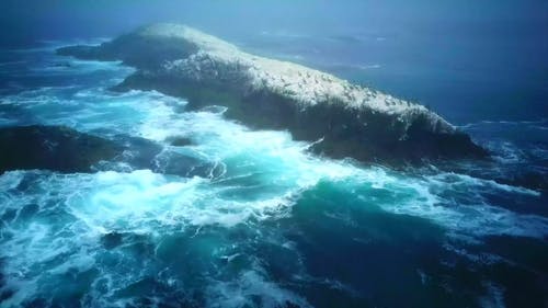 有关岩层, 岩石海岸, 岛的免费素材视频