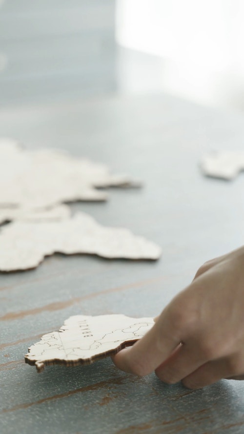 有关世界地图,件,原本的免费素材视频