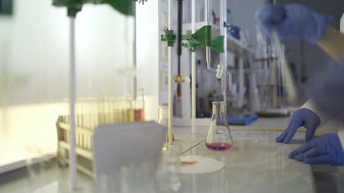 有关化学家, 化学, 实验室玻璃器皿的免费素材视频