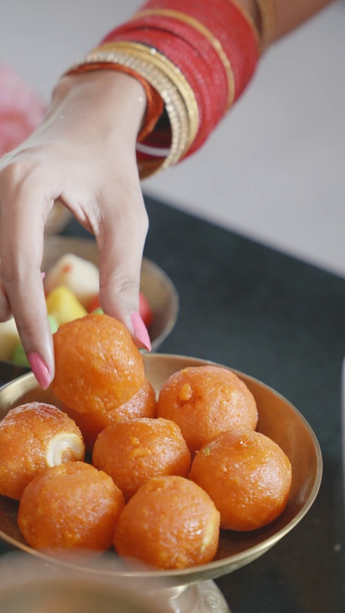 有关laddoo,mithai,传统的免费素材视频