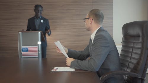 有关倾听, 商量, 专业人士的免费素材视频