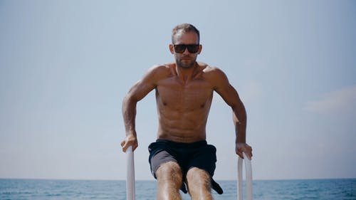 有关人, 健身, 半裸的免费素材视频