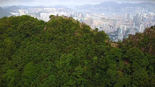 有关城市, 大都市区, 山的免费素材视频