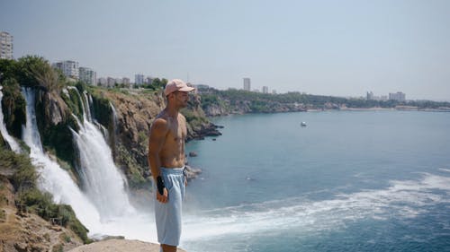 有关人, 天性, 悬崖的免费素材视频