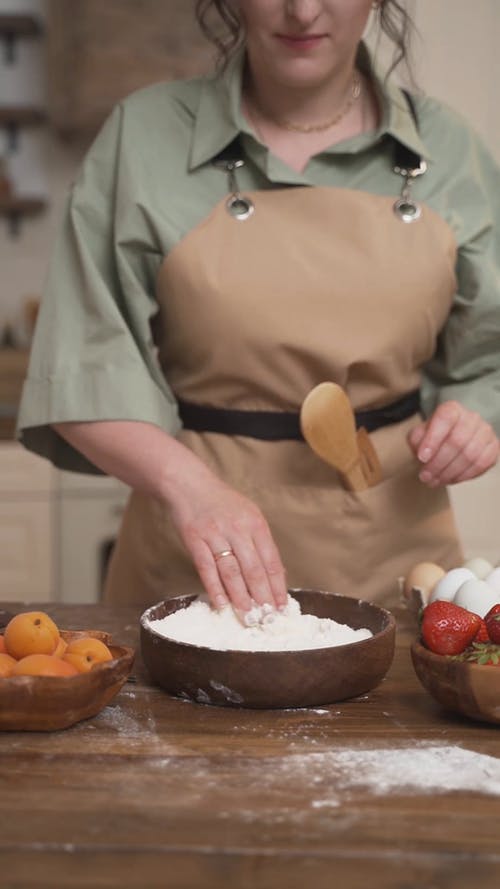 有关备餐, 围裙, 在家的免费素材视频