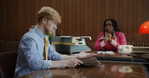 有关雇员, 商业, 报告的免费素材视频