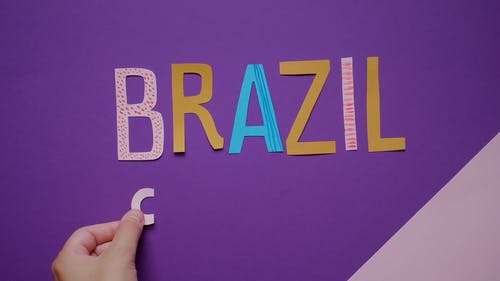 有关巴西狂欢节, 手, 插图的免费素材视频