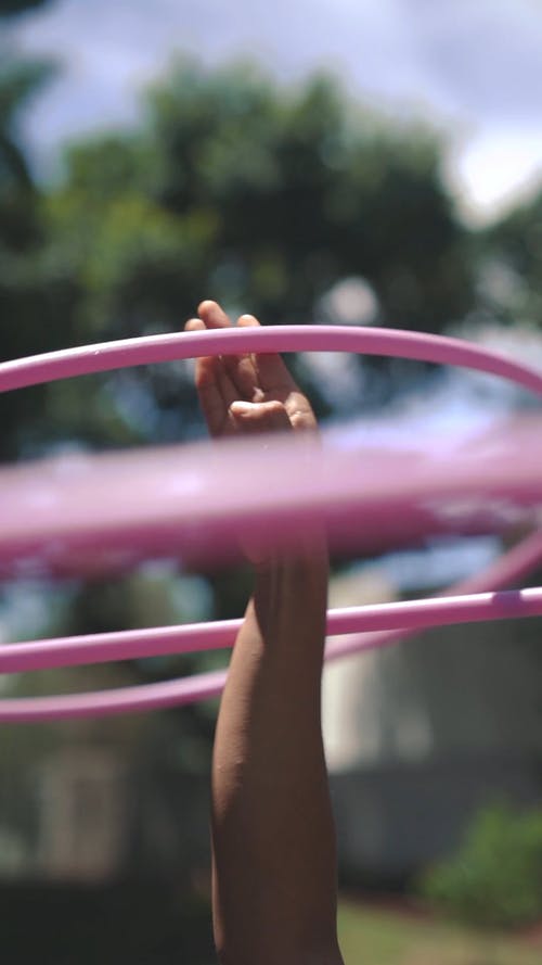 有关呼啦圈, 垂直视频, 野外的免费素材视频