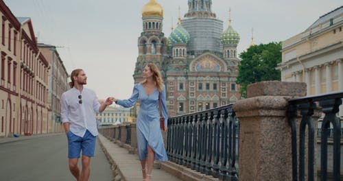 有关一对, 一起, 圣彼得堡的免费素材视频