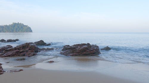 有关天性, 岩石海岸, 早上的免费素材视频