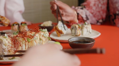 有关亚洲食品,可口的,好吃的的免费素材视频