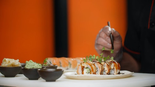 有关可口的,寿司,好吃的的免费素材视频