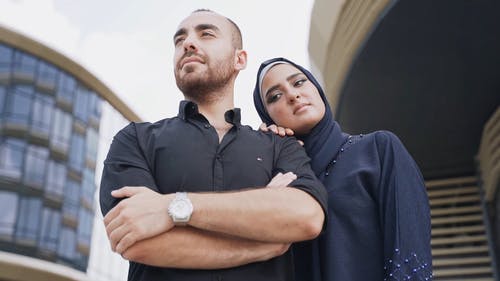 有关一对, 交叉双臂, 人的免费素材视频