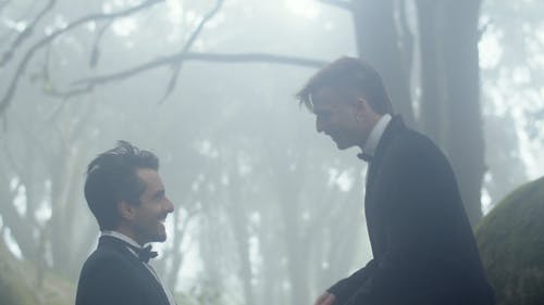 有关一对, 侧面图, 同志文化的免费素材视频