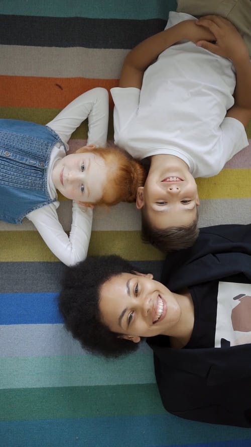 有关一起, 俯视图, 可爱的免费素材视频