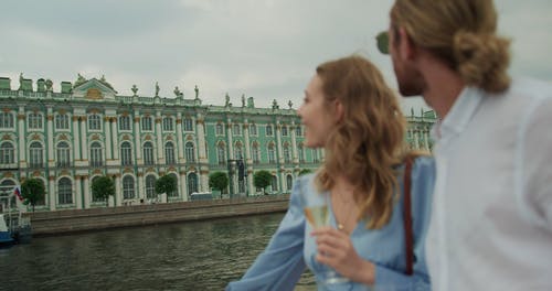 有关一对, 乘船游览, 人的免费素材视频