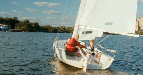 有关儿童, 坐, 孙子的免费素材视频