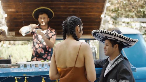 有关一起, 喝, 墨西哥人的免费素材视频