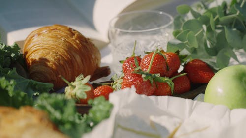 有关健康食品, 特写, 草莓的免费素材视频