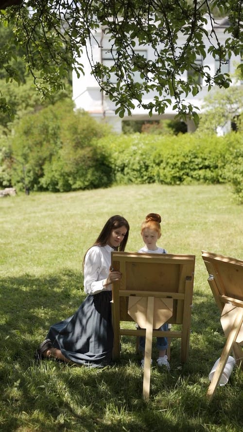 有关创造力, 垂直视频, 女人的免费素材视频