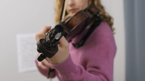有关小提琴, 小提琴弓, 弦的免费素材视频