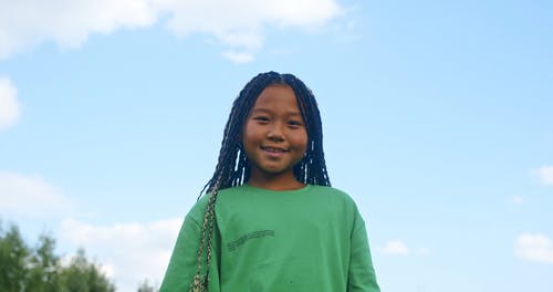 有关天空, 小孩, 微笑的免费素材视频