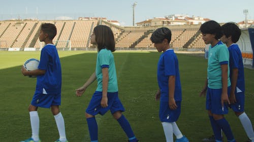 有关团队运动, 孩子, 步行的免费素材视频
