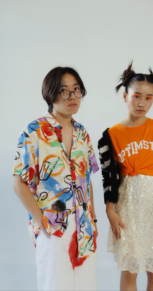 有关一起,休闲装,垂直视频的免费素材视频