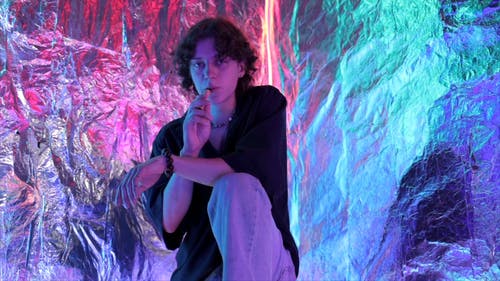 有关vaping, 人, 严肃的免费素材视频