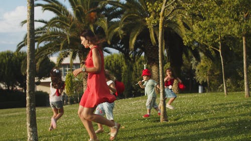 有关公园, 女性, 孩子的免费素材视频