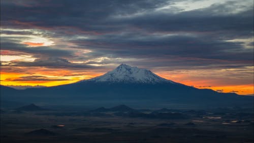 有关天性, 天空, 山的免费素材视频
