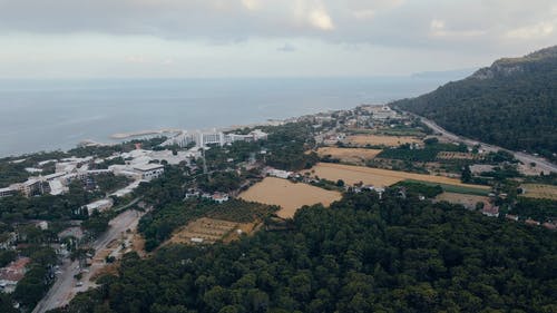 有关地平线, 城市, 海的免费素材视频