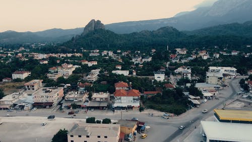 有关城镇, 山, 山丘的免费素材视频