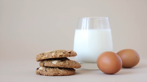 有关一杯牛奶,乳制品,健康的免费素材视频